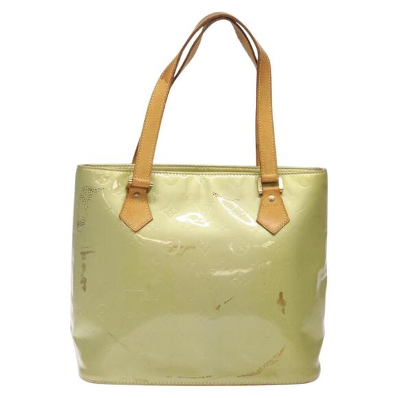 LOUIS VUITTON Monogram Vernis Houston Hand Bag Gris M91053 - Picture 13 of 16